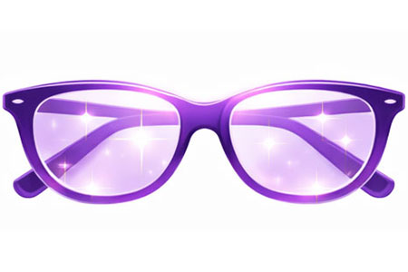 Icon Brille für Klarheit